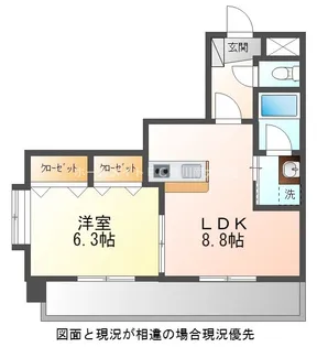 ガーデンハイツ石黒【5階】の間取り
