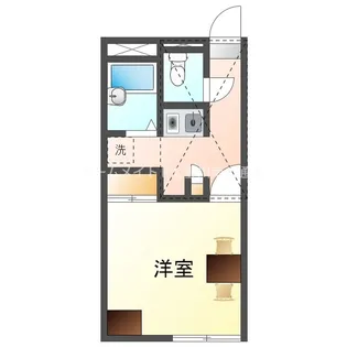 レオパレスサニーランド【101号室】の間取り