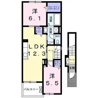 サンシャイン フラワー【2階】の間取り