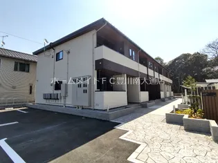 愛知県豊川市伊奈町出口【アパート】の外観