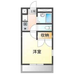 愛知県豊川市市田町河尻【アパート】の間取り