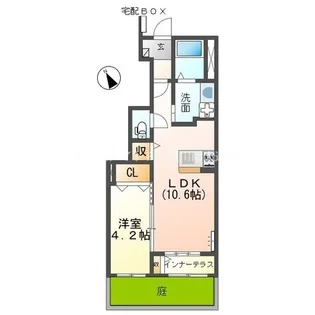 NEW ERA【1階】の間取り