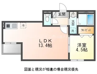 Jack chujoⅠ【2階】の間取り