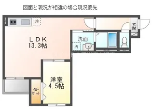 Jack chujoⅠ【3階】の間取り