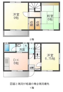 ロワジール伊奈【A号室】の間取り