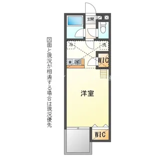 セザンヌ牛久保【1階】の間取り