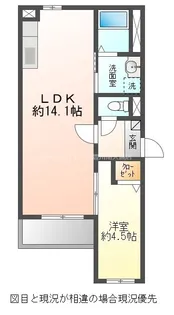 Jack ekimaedori Ⅰ【303号室】の間取り