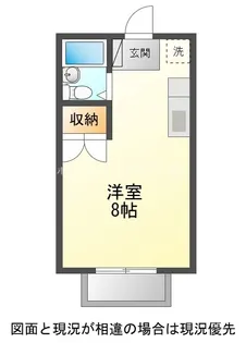 愛知県豊川市西豊町3丁目【アパート】の間取り