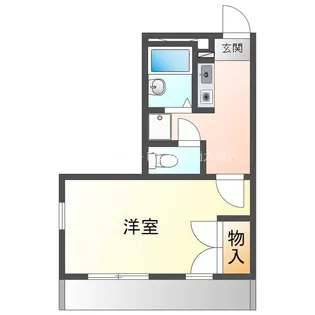 愛知県豊川市金屋橋町【アパート】の間取り