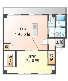 アルフィーネ東曙【2階】の間取り