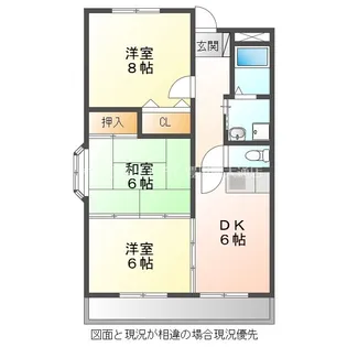 ジュールヴェルヌ【1階】の間取り