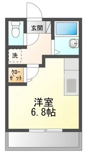 オハナ【203号室】の間取り