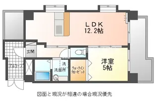スカイハイツ石黒【6階】の間取り