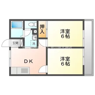 ユトリロ宮ノ西【1階】の間取り