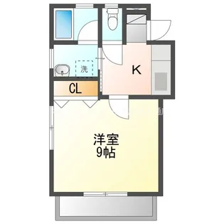 グリーンヒルズⅡ【2階】の間取り