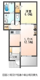 AFC RESIDENCE 豊川伊奈【1階】の間取り