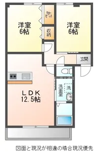 ベルウッドKEI【103号室】の間取り