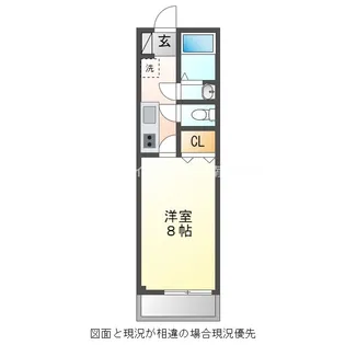 ライフインセプドールⅡ【2階】の間取り