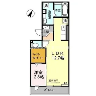 ルーチェ みよし【1階】の間取り