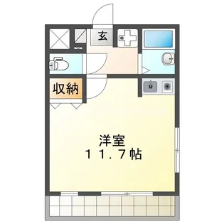 ウイングコート 伊奈【20A号室】の間取り