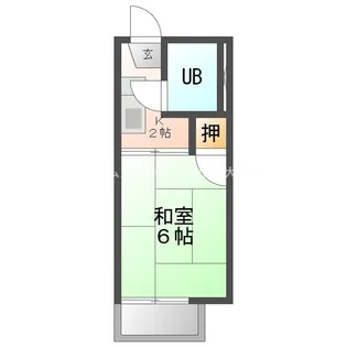 パークヒル泉【2階】の間取り
