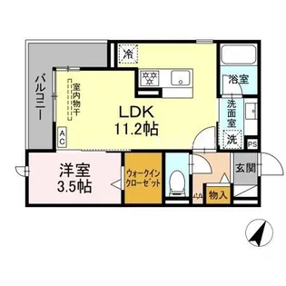 グランアーブル【2階】の間取り