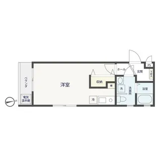 エスポワールK【201号室】の間取り