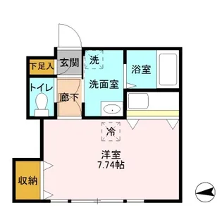 エル・フローラ【1階】の間取り