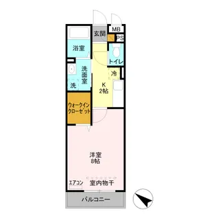 フォレスタ【2階】の間取り