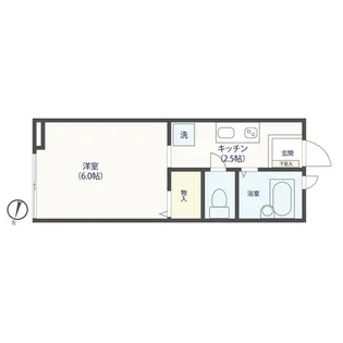 グリーンアルス【2階】の間取り