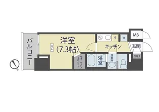 ソライエアイル草加【5階】の間取り