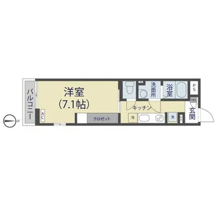 リブリ・KⅢ【3階】の間取り