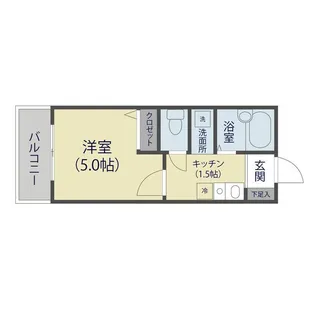 パテラ草加【207号室】の間取り