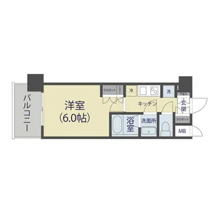 N-stage獨協大学前【5階】の間取り