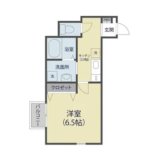 キャメル草加瀬崎Ⅱ【2階】の間取り
