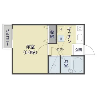 第36アベニュー氷川【2階】の間取り