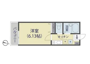 village one【1階】の間取り