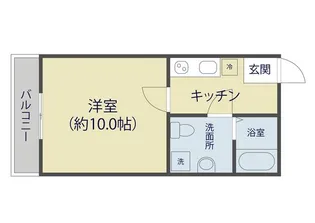 ブランチクローバー【1階】の間取り