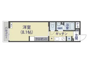 リブリ・松並木【2階】の間取り