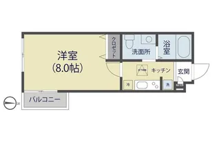 サンモール・K【1階】の間取り