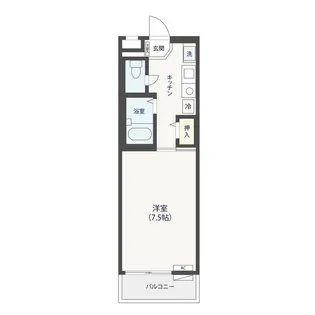 プレサージュ草加【3階】の間取り