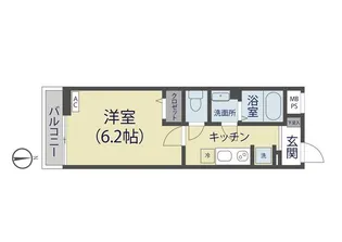 リブリ・ボヌールⅠ【2階】の間取り