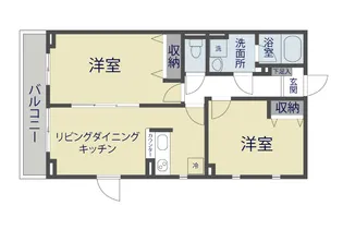 FLEX413【3階】の間取り