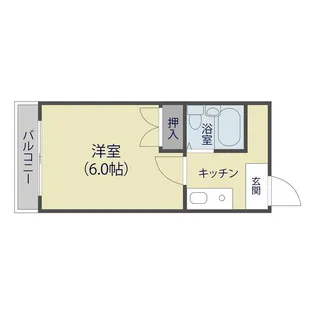 シャルマン谷塚南【2階】の間取り
