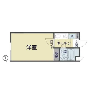 プラザ・ドゥ・ウィナー【1階】の間取り