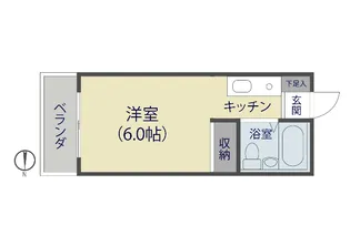 KAZUハイツ【3階】の間取り