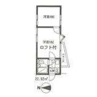 ファーストハイツ【103号室】の間取り