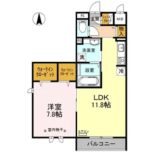 Sucre【2階】の間取り