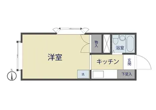 マリーズB棟【1階】の間取り