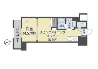 NK氷川マンション【4階】の間取り